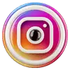 Instagram Icon 3D